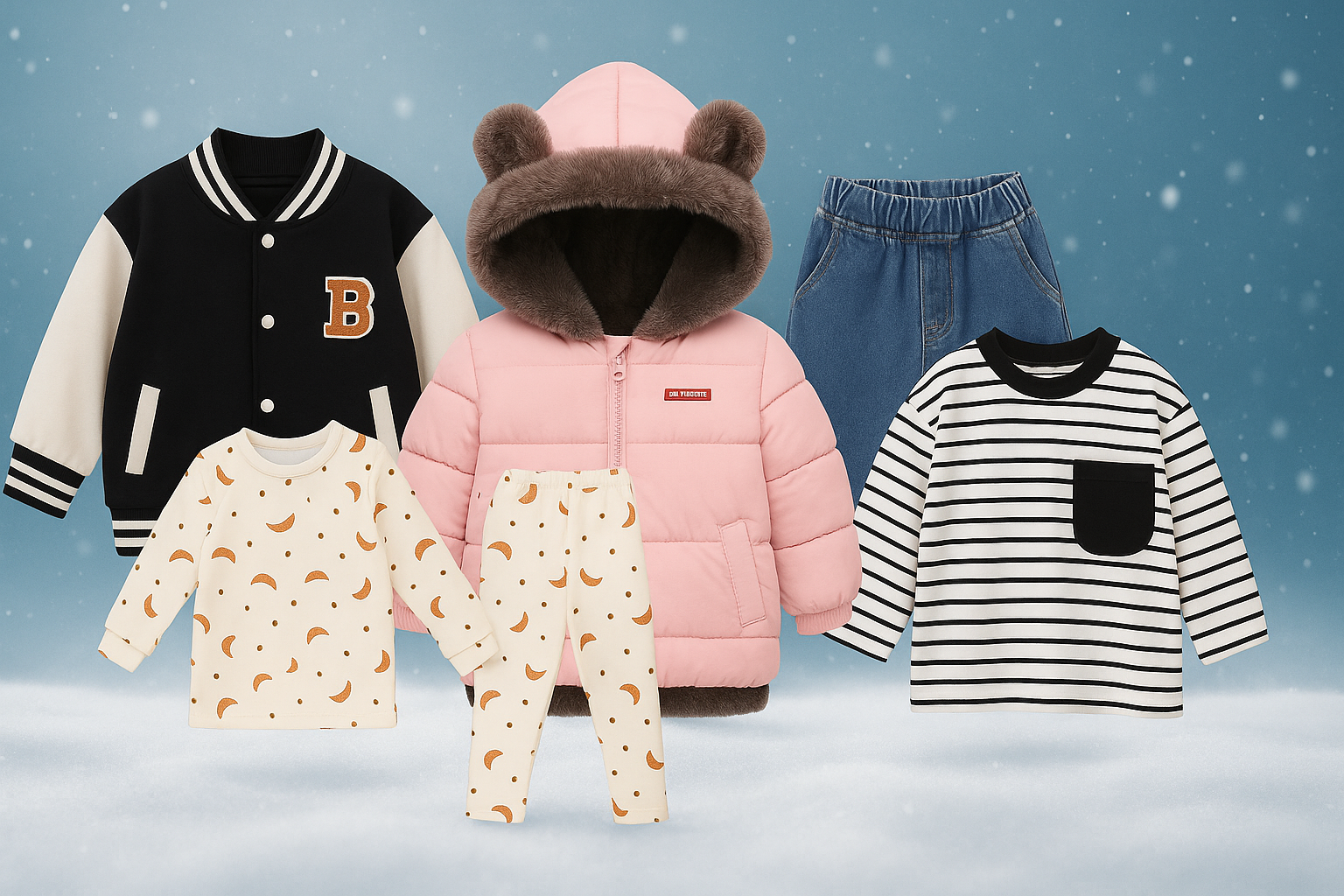 מצטיידים לחורף: בגדי ילדים מומלצים מעלי אקספרס לעונה הקרה