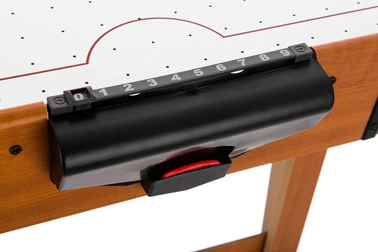 שולחן הוקי מעץ עם רגליים