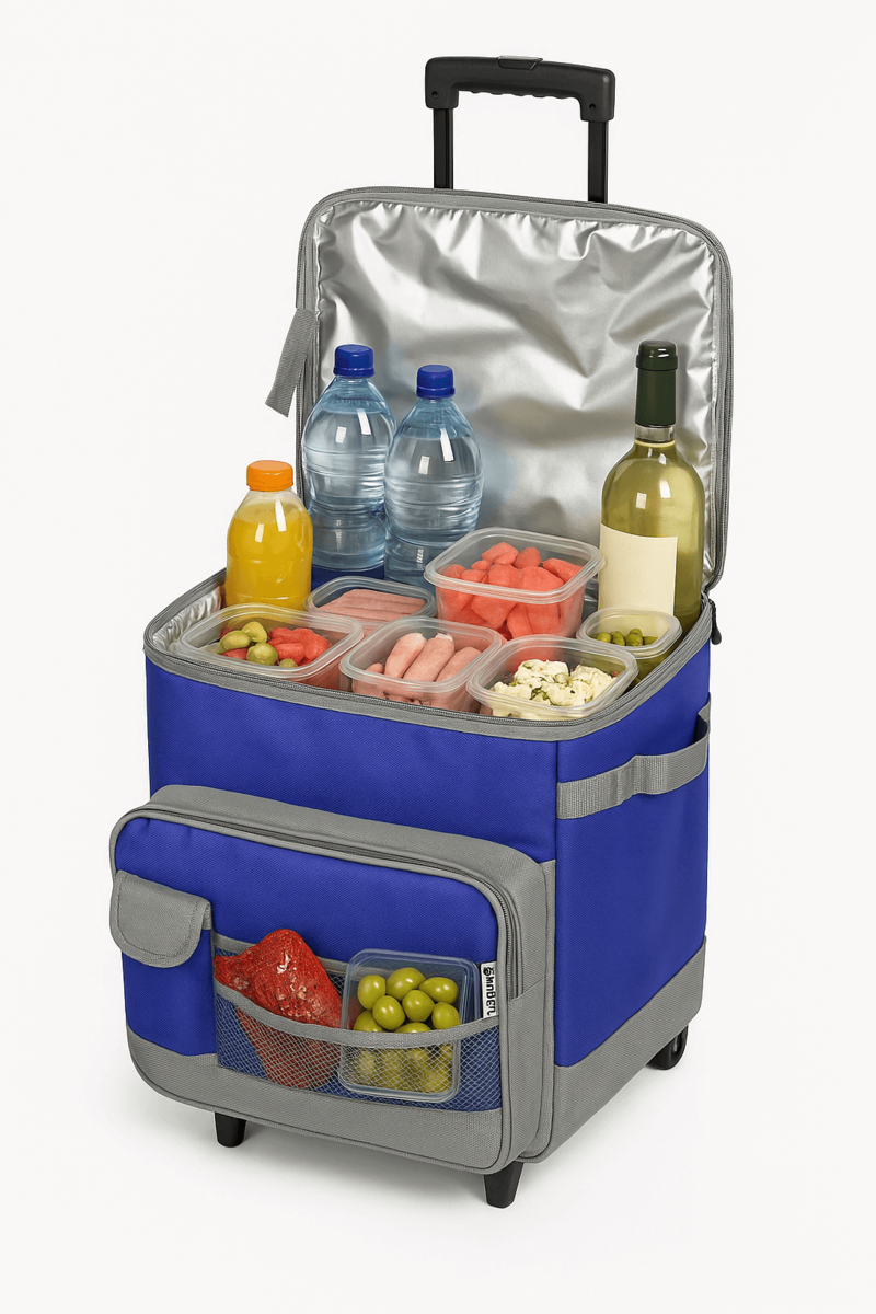 צידנית טרולי 50 ליטר של CAMPTOWN