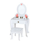 שידת איפור "רון" עם שרפרף תואם ואביזרים