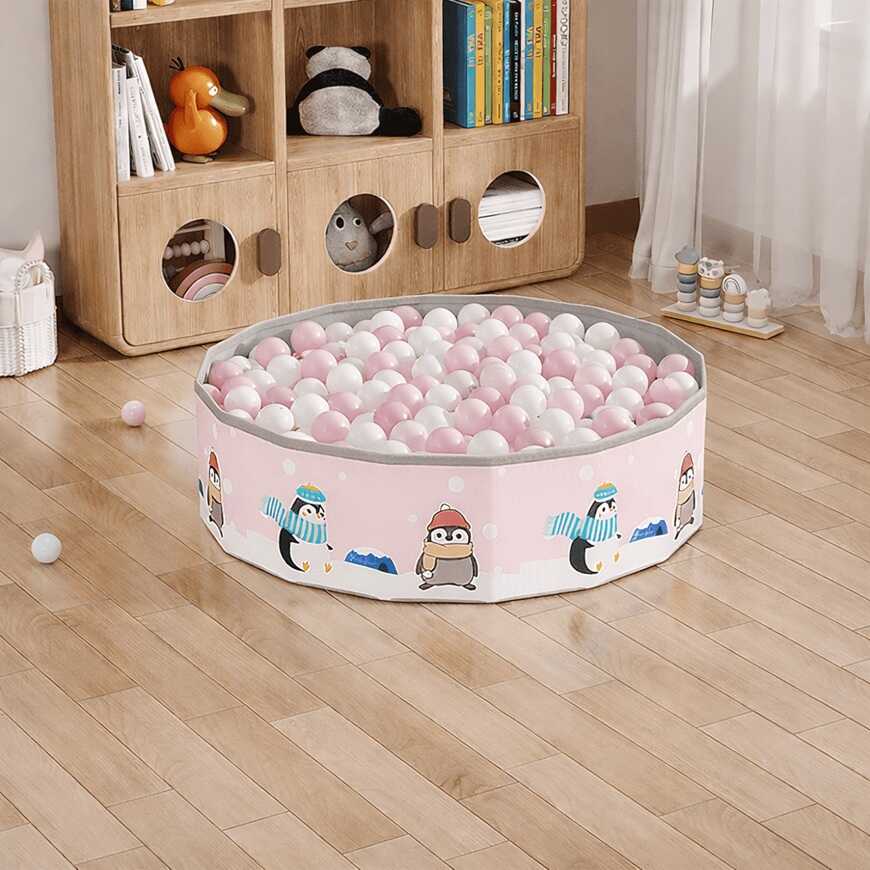 בריכת כדורים מתקפלת + 100 כדורים