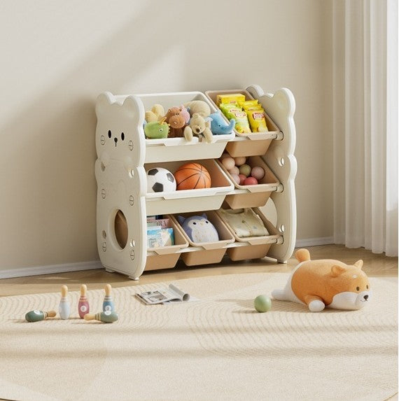 שידת אחסון צעצועים דובי - שני גדלים לבחירה