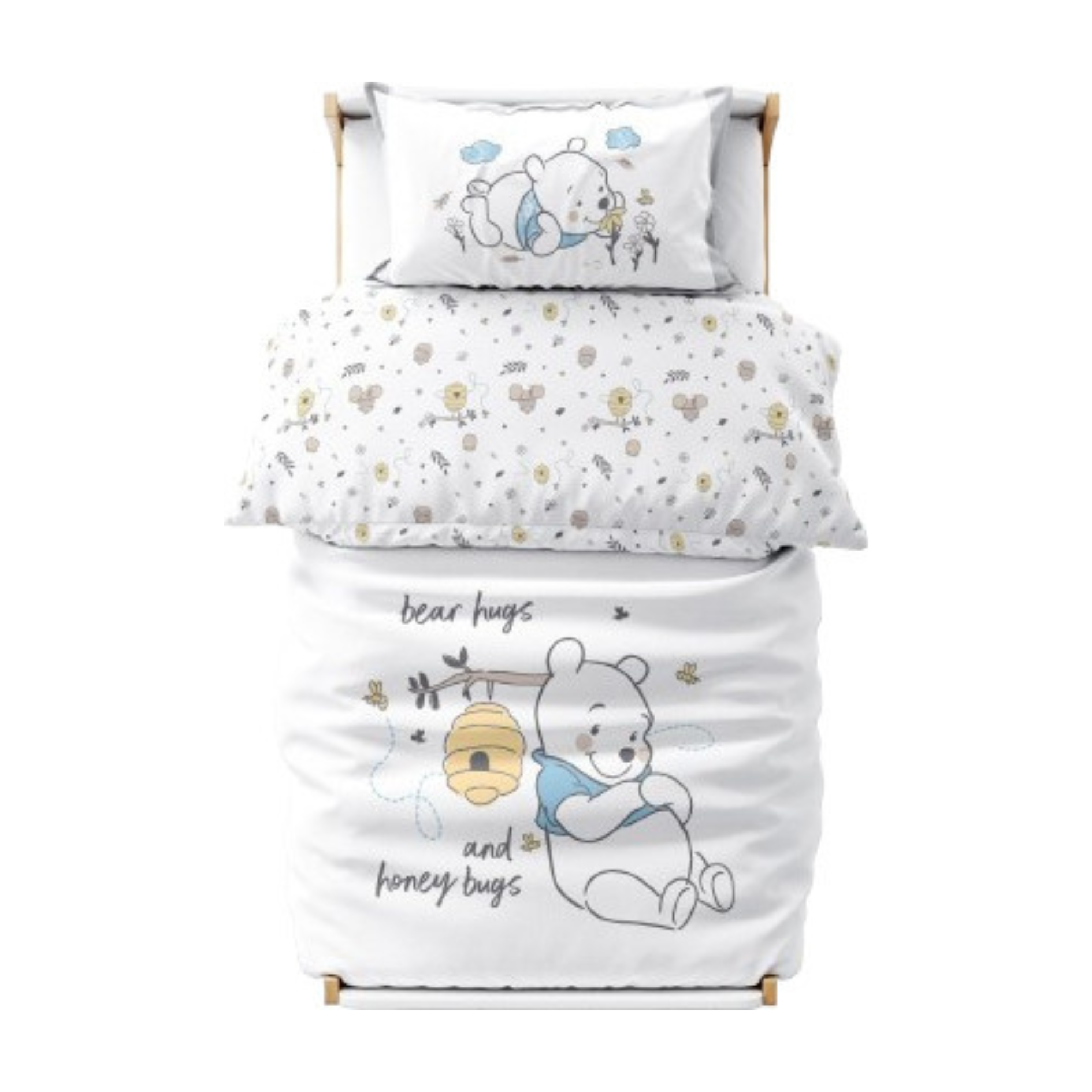 מגוון דגמי מצעים למיטת מעבר 100% כותנה באיורי דיסני