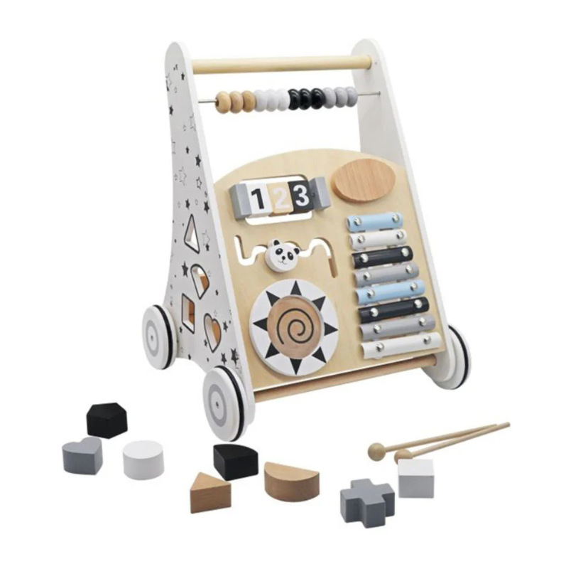 הליכון עץ לתינוקות דגם הראל – יציב, איכותי ומלא פעילויות