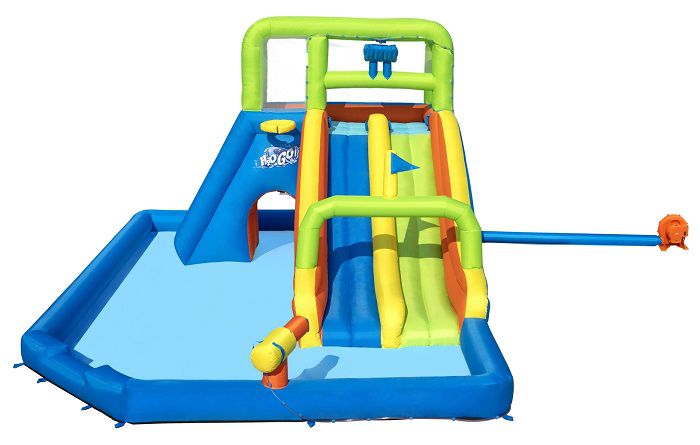 מתנפח פארק מים ענק H2OGO דו מסלולי 53368 מבית Bestway