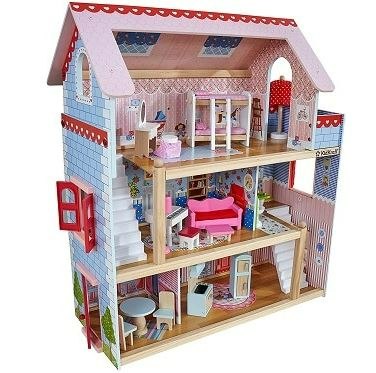 בית בובות "נויה" מעץ לילדים