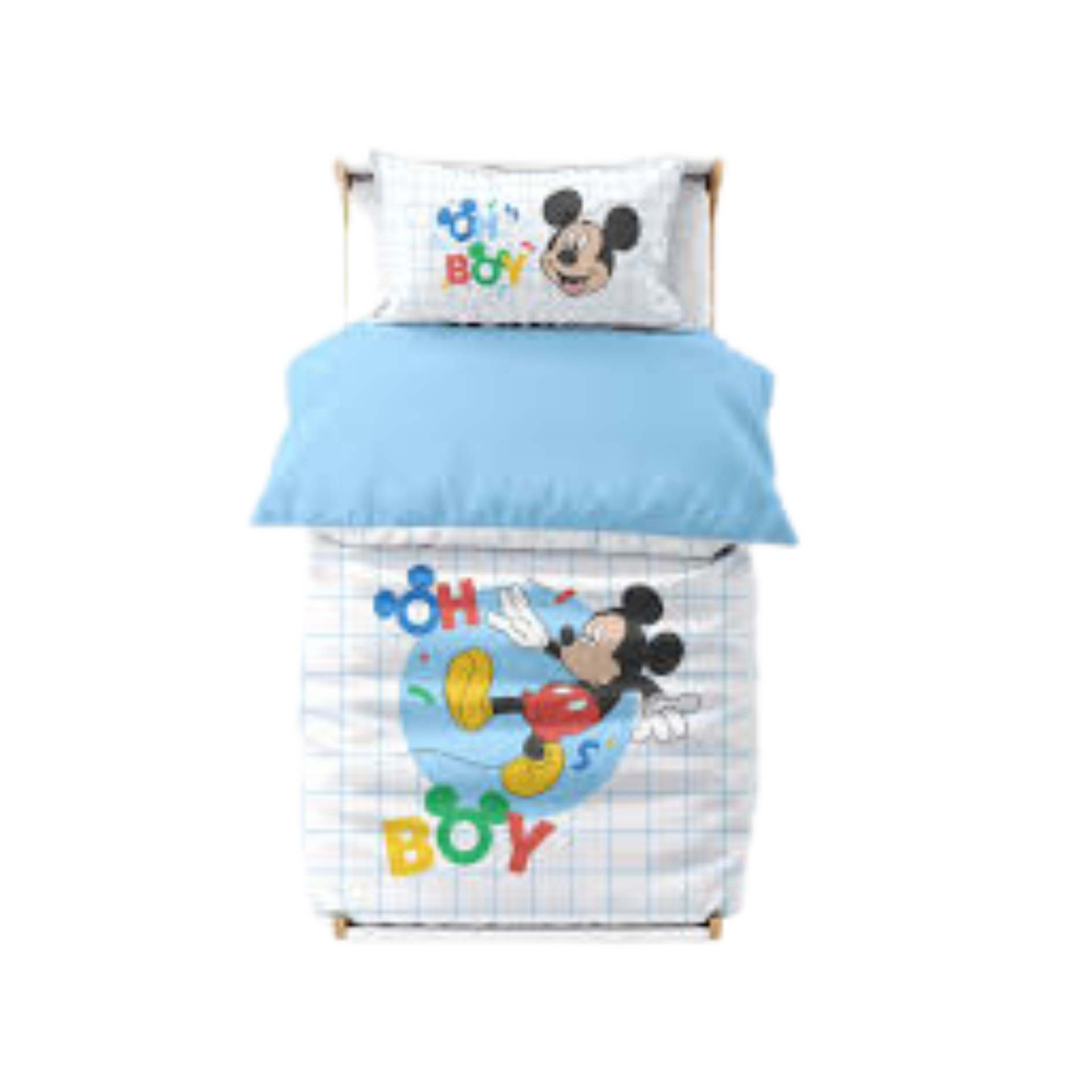 מגוון דגמי מצעים למיטת מעבר 100% כותנה באיורי דיסני