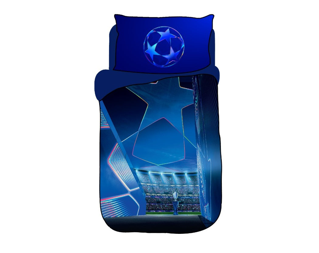 סט מצעים למיטה וחצי - מגוון קבוצות כדורגל