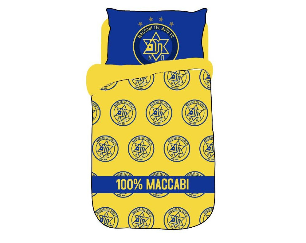 סט מצעים למיטה וחצי - מגוון קבוצות כדורגל