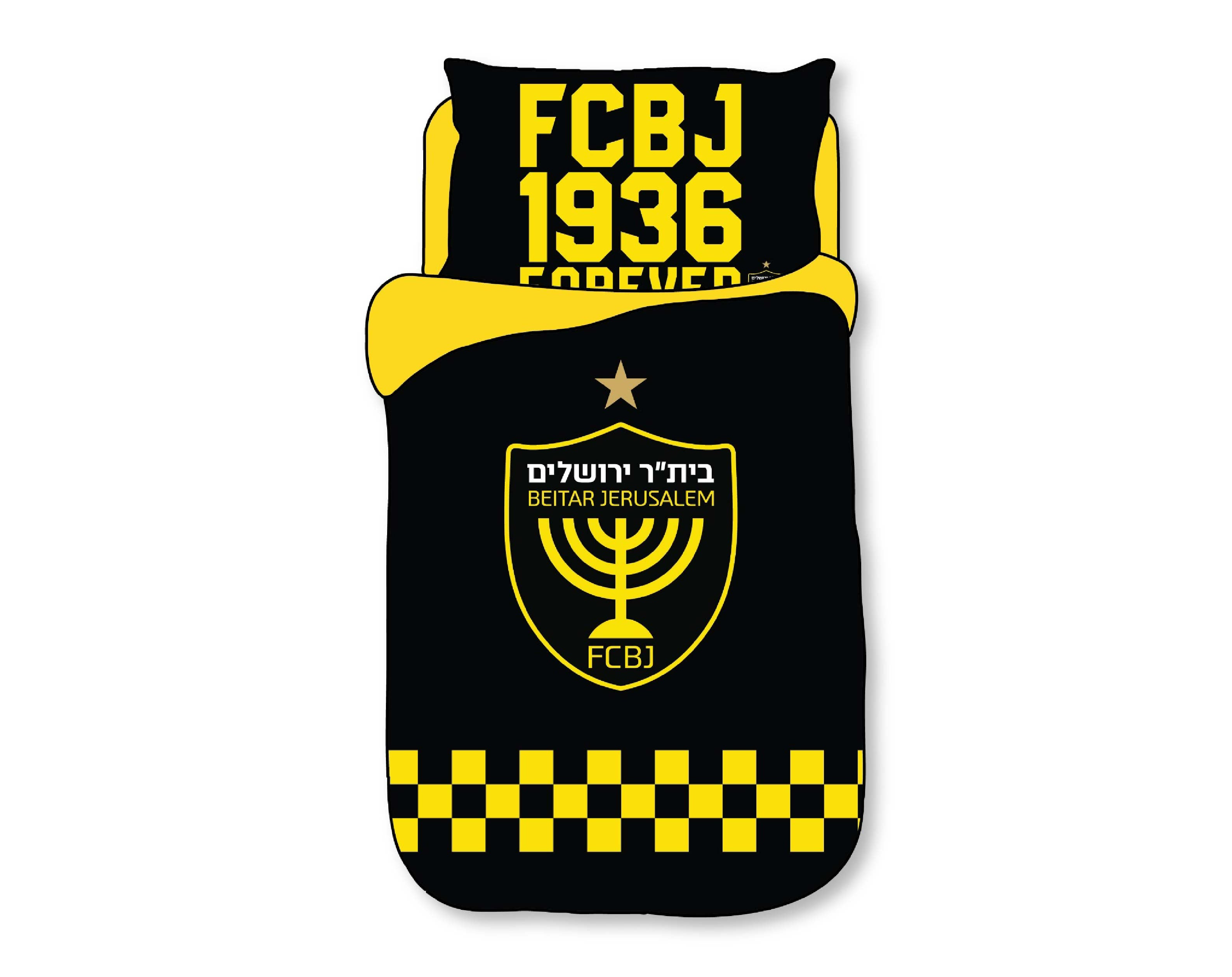 סט מצעים למיטה וחצי - מגוון קבוצות כדורגל