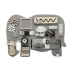 ביזיבורד מעץ בעיצוב פיל