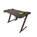 שולחן גיימינג ארגונומי עם אורות לד מבית LEVEL UP