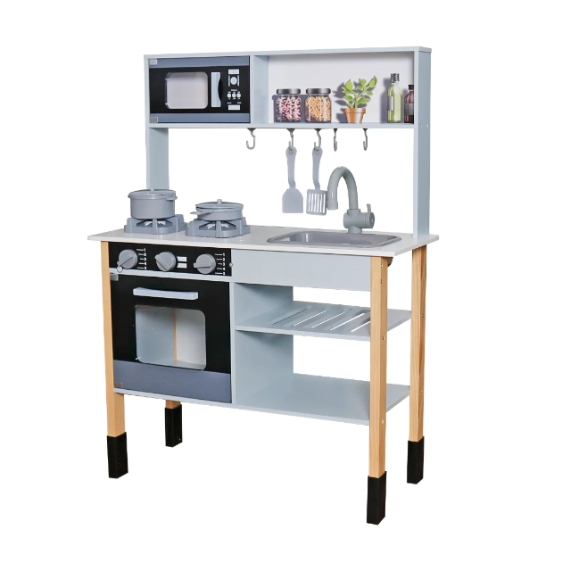 מטבח אלקטרוני מעץ דגם "רותם" כולל אביזרים