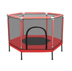 טרמפולינה בצורת משושה לילדים בגודל  1.60 מטר