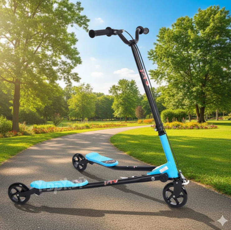 קורקינט סטריטר ספיידר 3 גלגלים מקצועי בשני צבעים