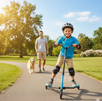 קורקינט סטריטר ספיידר 3 גלגלים מקצועי בשני צבעים
