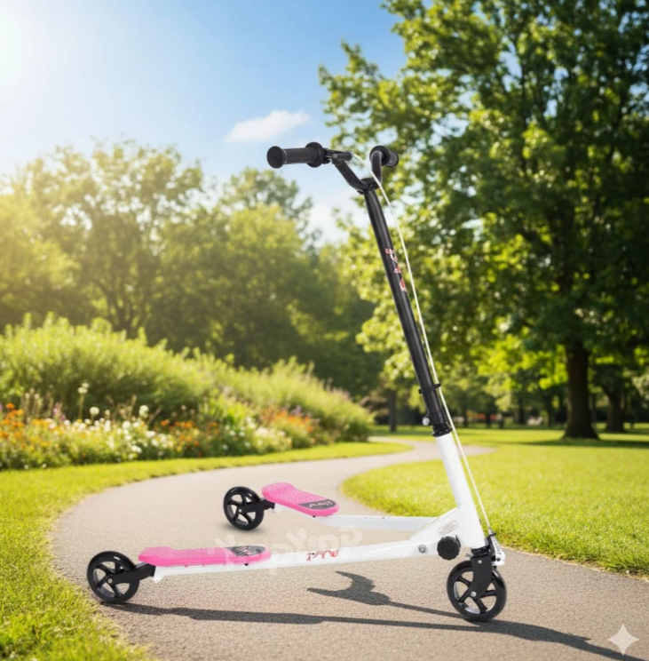 קורקינט סטריטר ספיידר 3 גלגלים מקצועי בשני צבעים