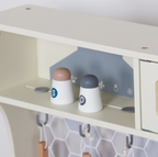 מטבח אלקטרוני מעוצב מעץ - דגם "יובל"