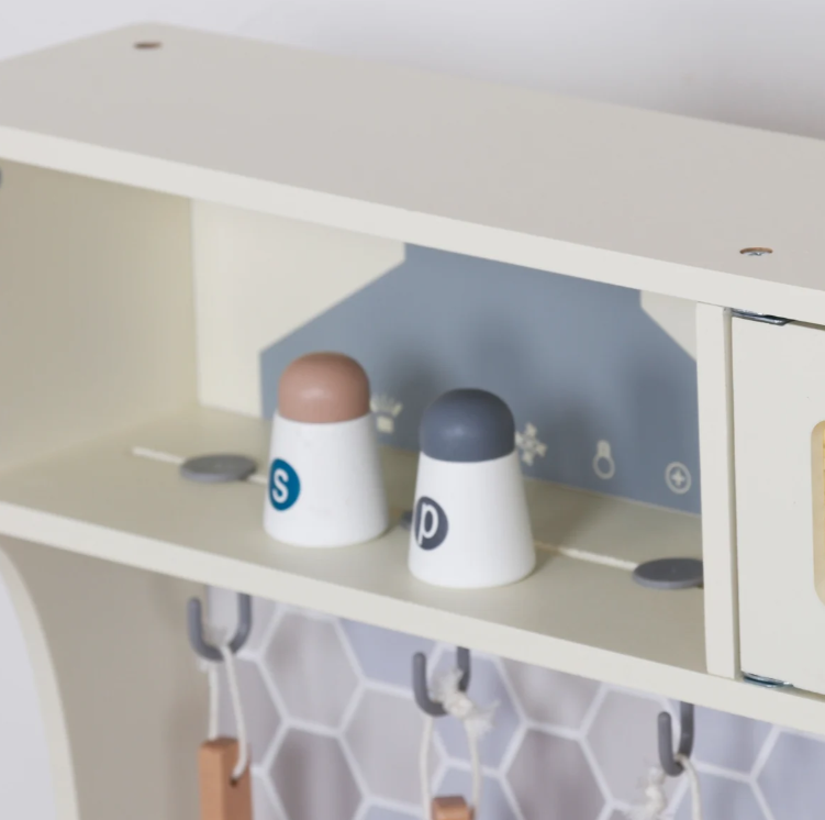 מטבח אלקטרוני מעוצב מעץ - דגם "יובל"