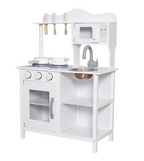 מטבח עץ קלאסי לילדים עם אביזרים - דגם "טליה"