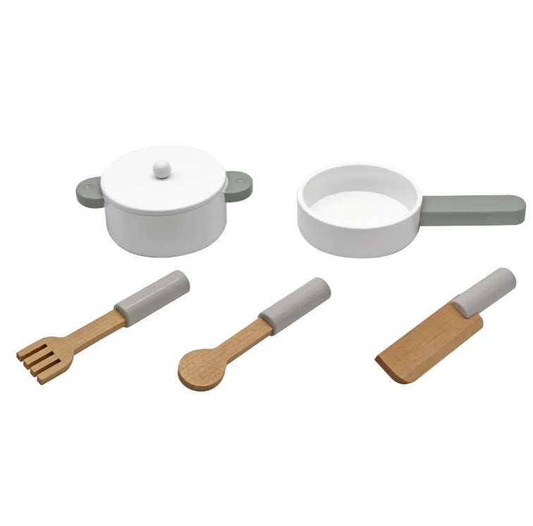 מטבח עץ קלאסי לילדים עם אביזרים - דגם "שרון"