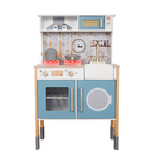 מטבח עץ אלקטרוני עם אביזרים - דגם "רומי"