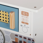 מטבח עץ אלקטרוני עם אביזרים - דגם "רומי"