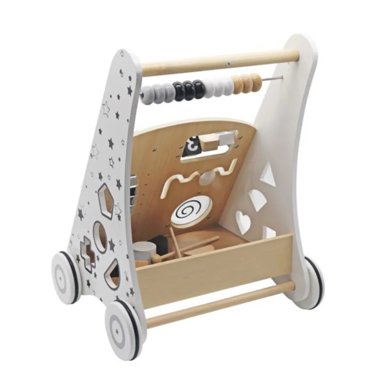 הליכון עץ לתינוקות דגם הראל – יציב, איכותי ומלא פעילויות