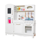 מטבח עץ אלקטרוני ענק לילדים - דגם "צליל"