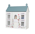 בית בובות סנדי לבן - נפתח, קלאסי ומאובזר