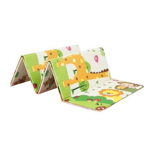 משטח פעילות ענק דו-צדדי לתינוקות עם תיק נשיאה