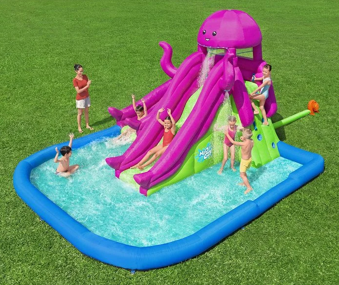 פארק מים מתנפח התמנון הסגול מבית Bestway דגם 5342R