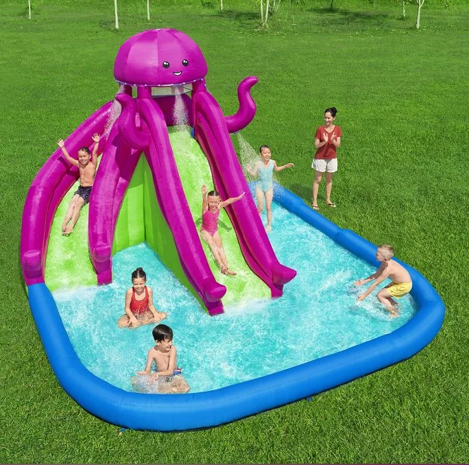 פארק מים מתנפח התמנון הסגול מבית Bestway דגם 5342R