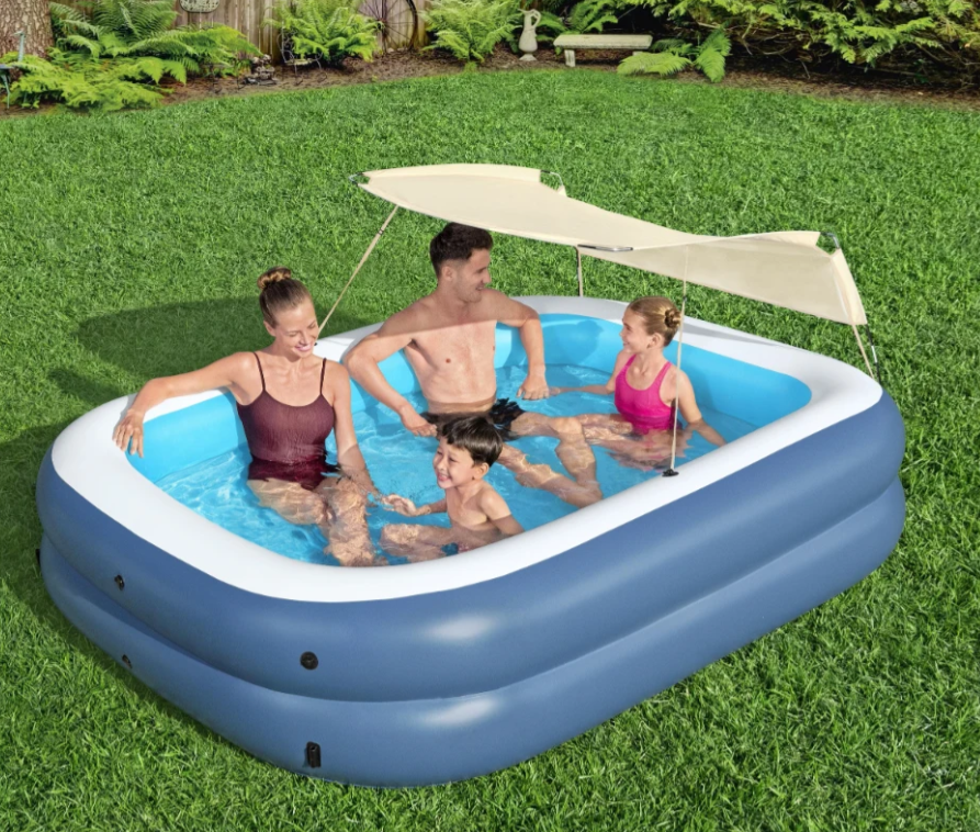 בריכה משפחתית מתנפחת עם הצללה מבית Bestway - דגם 54449