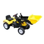 טרקטור פדלים לילדים עם כף קדמית ושילדת ברזל