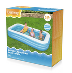 בריכה מתנפחת מלבנית למשפחה מבית Bestway - דגם 54009 כחולה