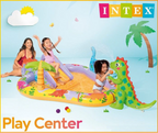 בריכה מתנפחת לילדים "פארק הדינוזאורים" - INTEX 56139