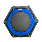טרמפולינה 8 פיט 244 ס"מ עם רשת הגנה וסולם Jumpy Jump