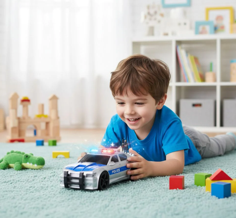 באנדל רכבי משחק עם אורות וצלילים - בחרו 3 מתוך 5