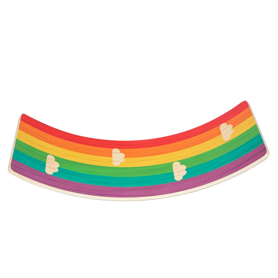 קשת איזון מונטסורית מעץ - בעיצוב קשת בענן. משלוח חינם!