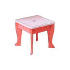 שידת איפור "רון" עם שרפרף תואם ואביזרים