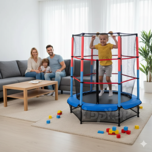 טרמפולינה 55 אינץ (140 ס"מ) בשני צבעים  מבית JUMPY JUMP