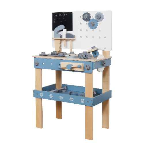 שולחן כלי עבודה מעץ לילדים דגם "רון"