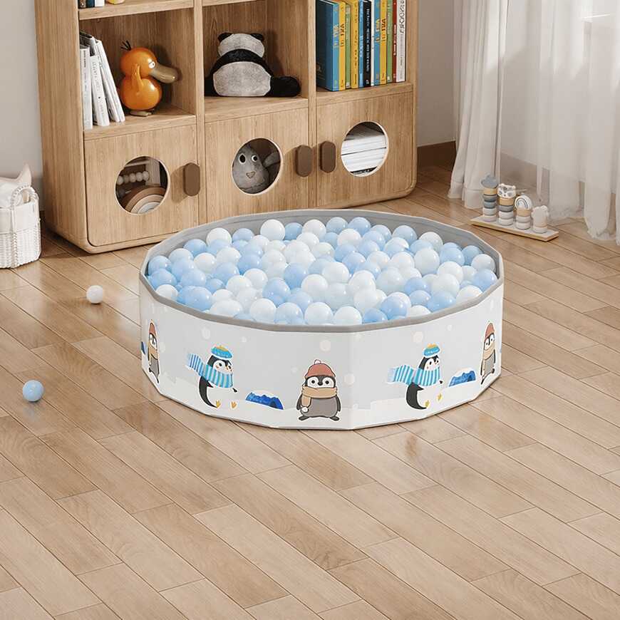 בריכת כדורים מתקפלת + 100 כדורים